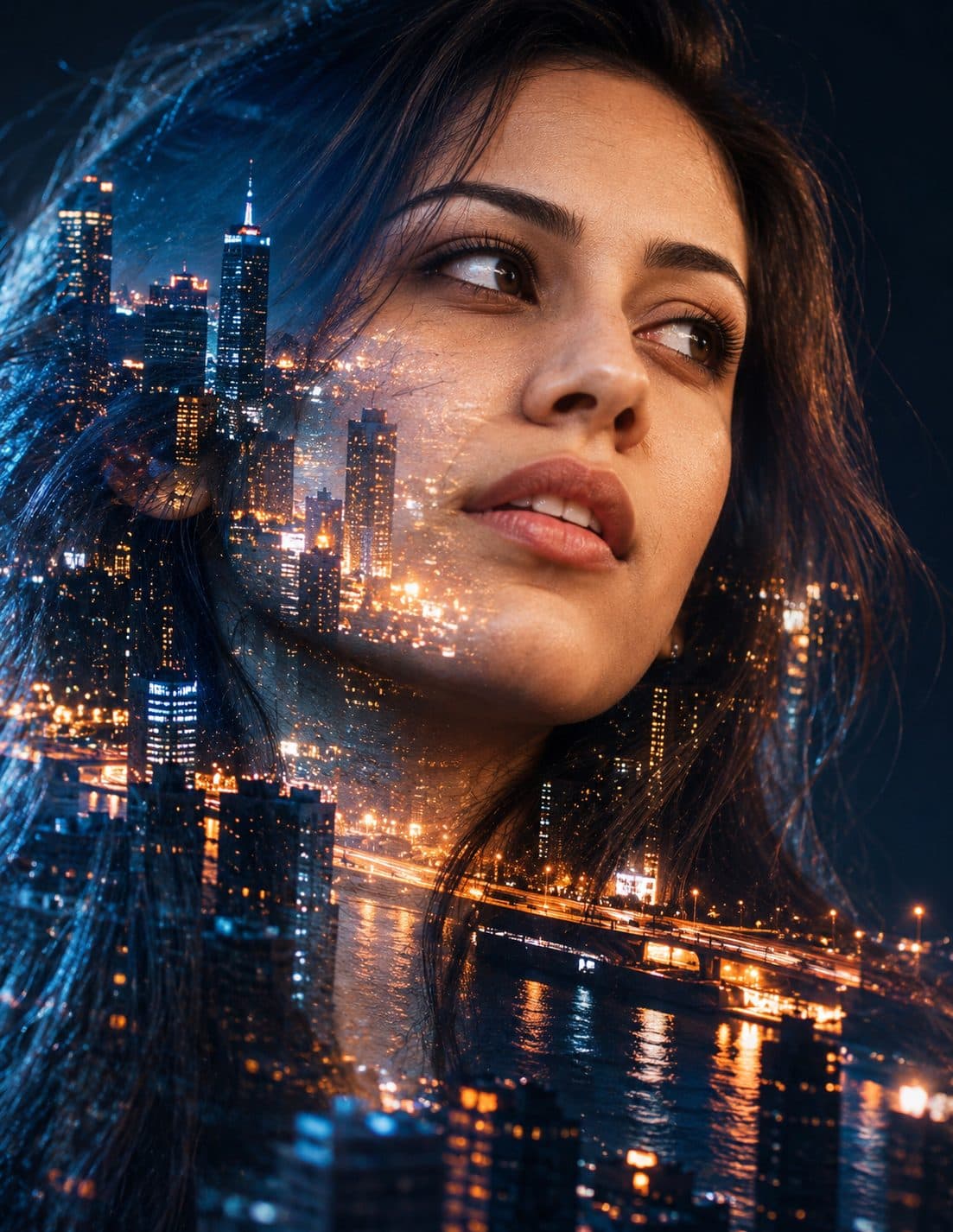 Double Exposure City Soul style example
